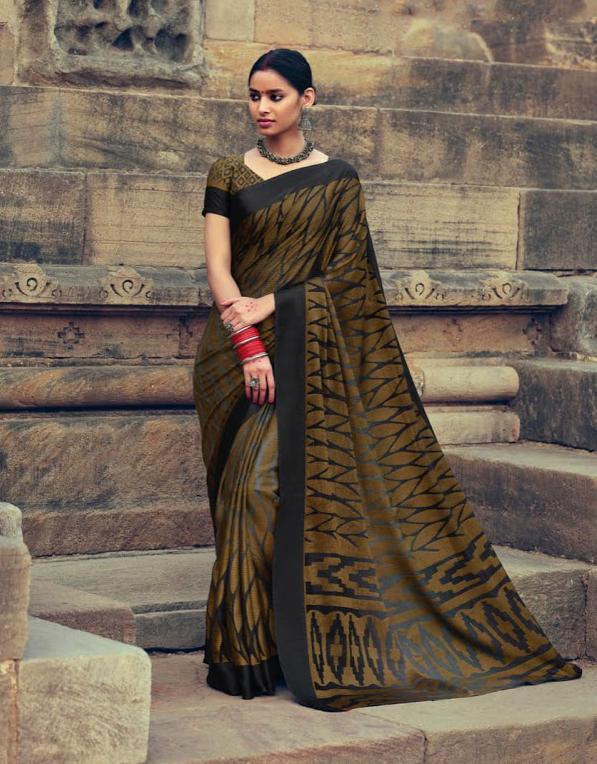 Pure Kota Silk Designer Black Women Saree with Zari Work - Stilento