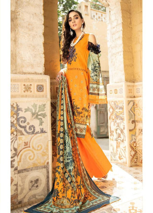 Pure Lawn Digital Style Printed Karachi Dress Material