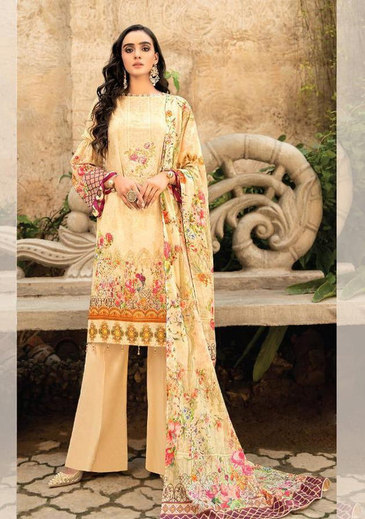 Pure Lawn Digital Style Printed Karachi Dress Material