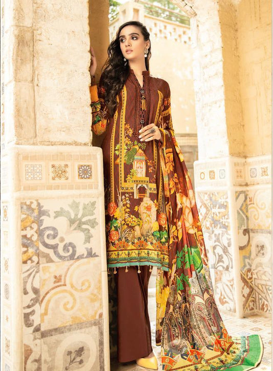 Pure Lawn Digital Style Printed Karachi Dress Material