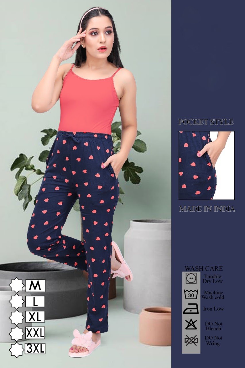 Regular Fit Cotton Printed Women Lower