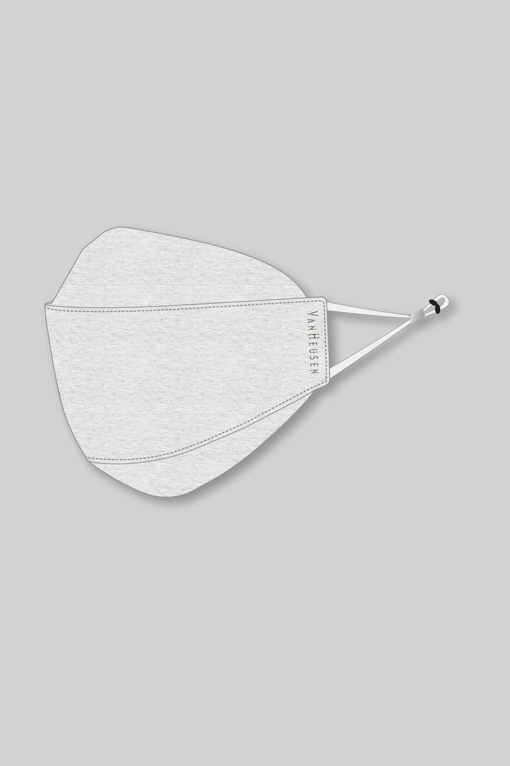 Reusable Cotton Face Mask Light Grey for Ladies (Pack of 3)