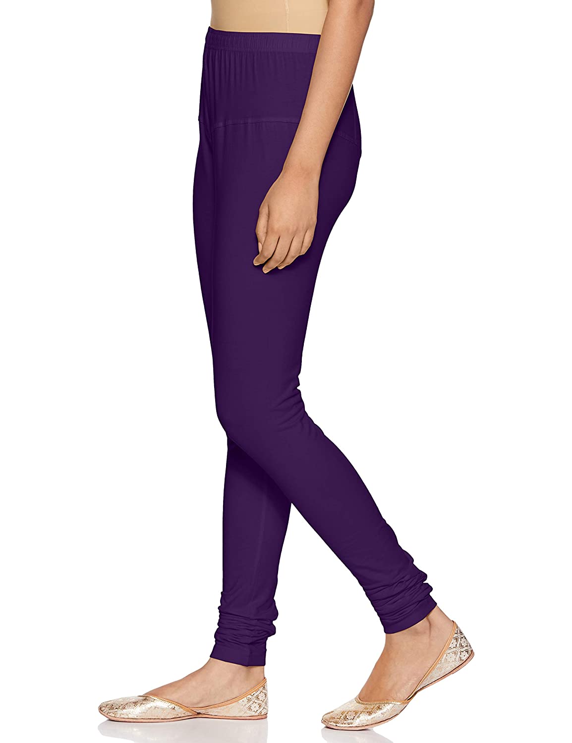 Rupa churidar Purple Cotton Leggings for Girls - Stilento