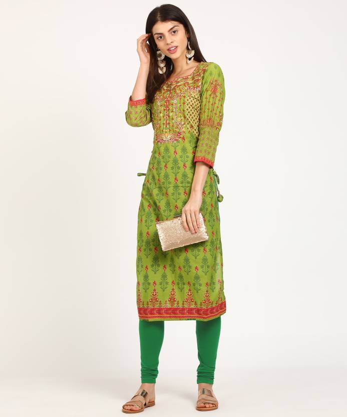 Rupa Softline churidar Green Cotton Leggings for ladies – Stilento