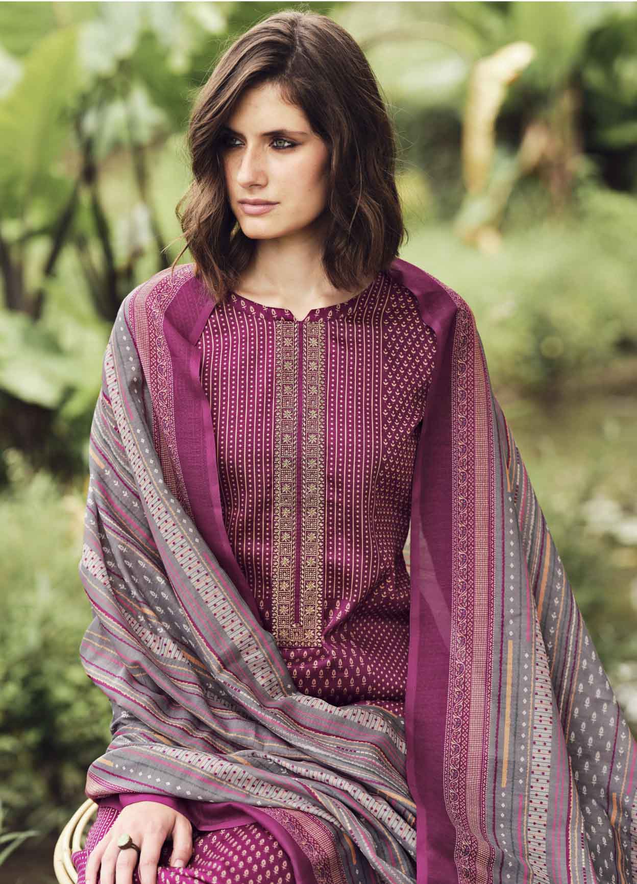 Party Wear Jacqaurd Banarasi Silk Unstitched Dress Material Suit For W –  Lehenga Closet