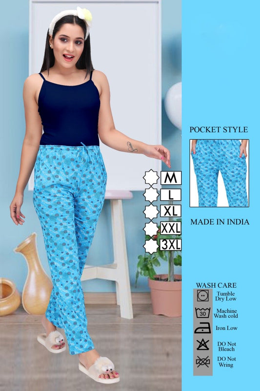 Soft and cozy Printed Cotton Women Pajamas - Stilento