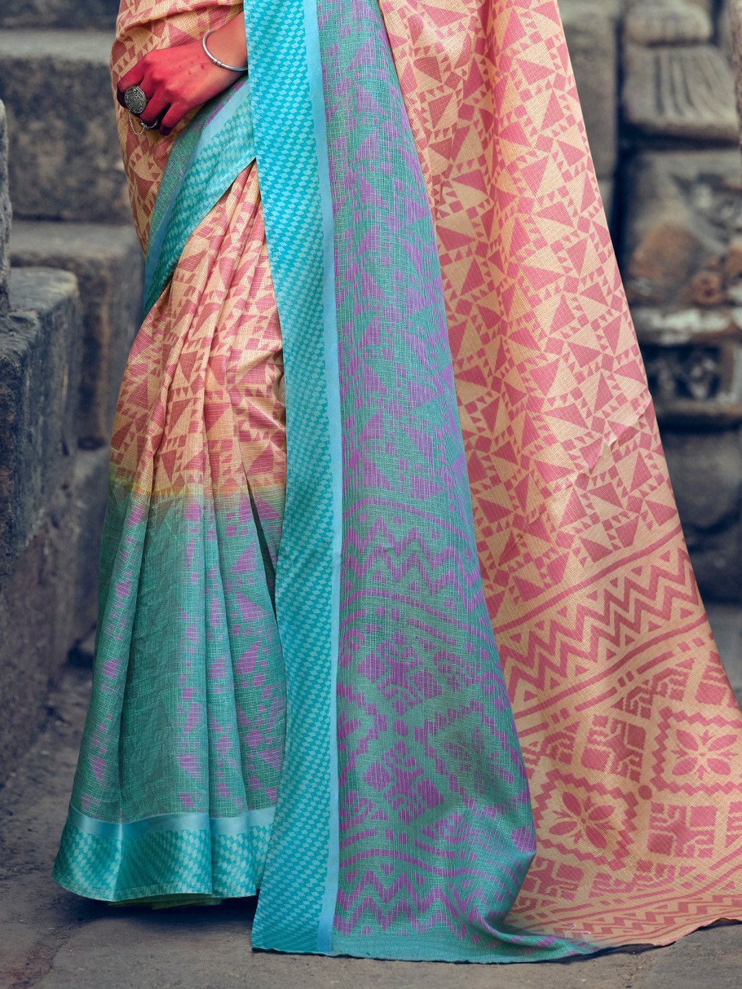 Ladies saree outlet party wear