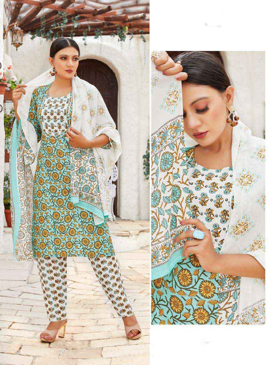 Stitched Readymade Rayon Salwar Suits for Ladies - Stilento