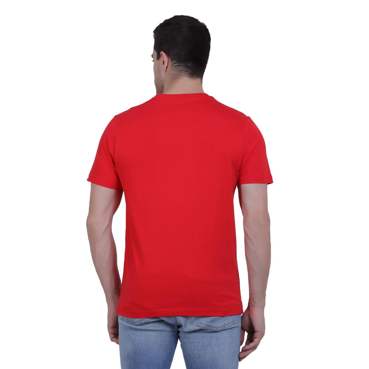 U.S. Polo Assn. Cotton Casual Red T-shirt For Men