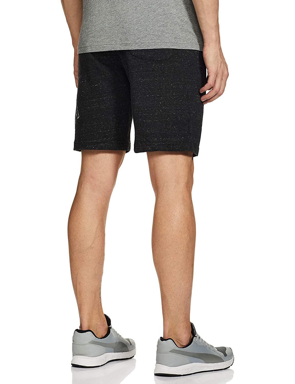 US Polo Cotton Black Printed Boxer Shorts for Men