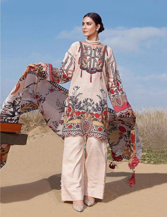 Unstitched Ayesha Zara Pakistani Style Salwar Suits