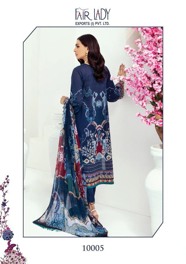 Unstitched Pure Jam Satin Pakistani Style Suits With Embroidery Patch - Stilento