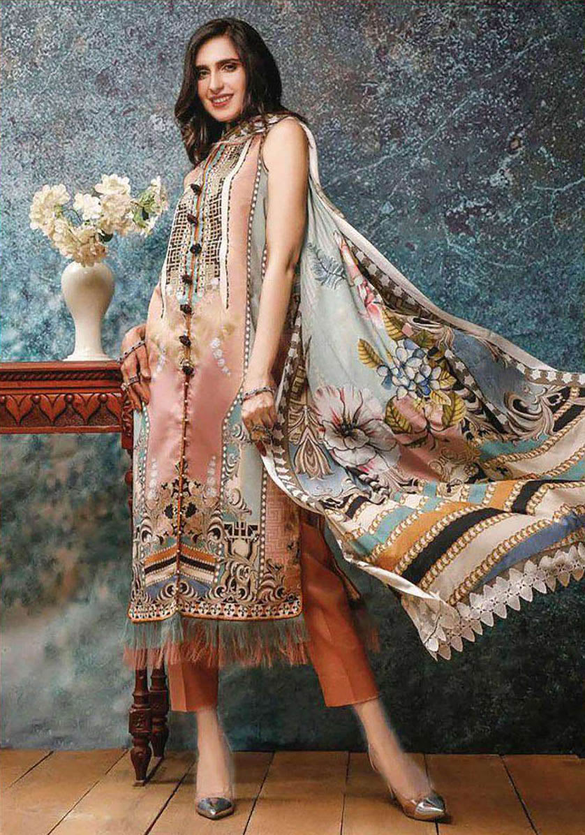 Unstitched Woman salwar kameez Cotton Dress Material - Stilento