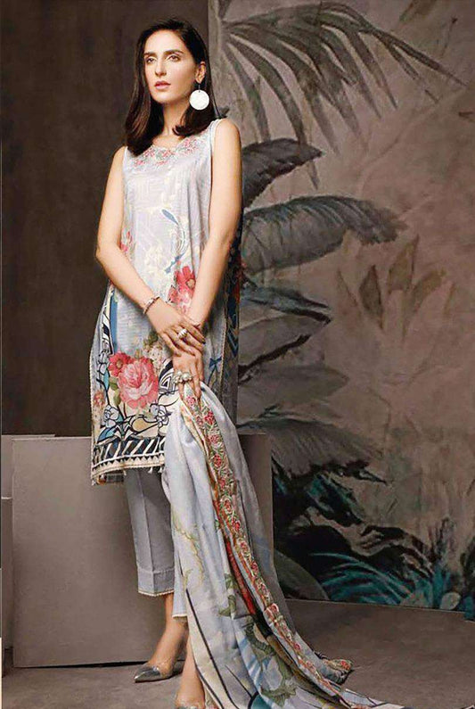 Unstitched Woman Salwar kameez Cotton Dress Material