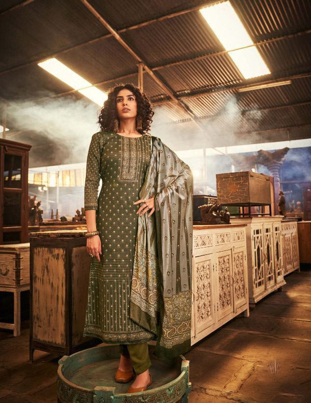 Designer Daily Wear Women's Net Semi Stitched Anarkali Salwar Suit at  2800.00 INR in Kolkata | W & S