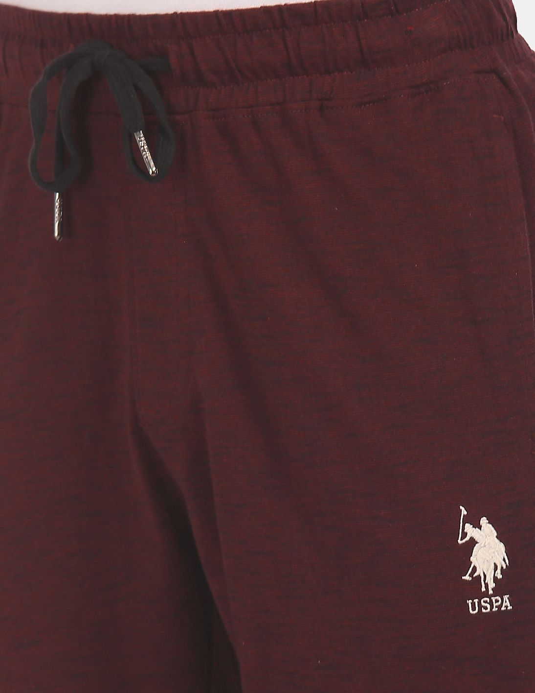 US Polo Cotton Maroon Track Pants Lower Bottom for Men