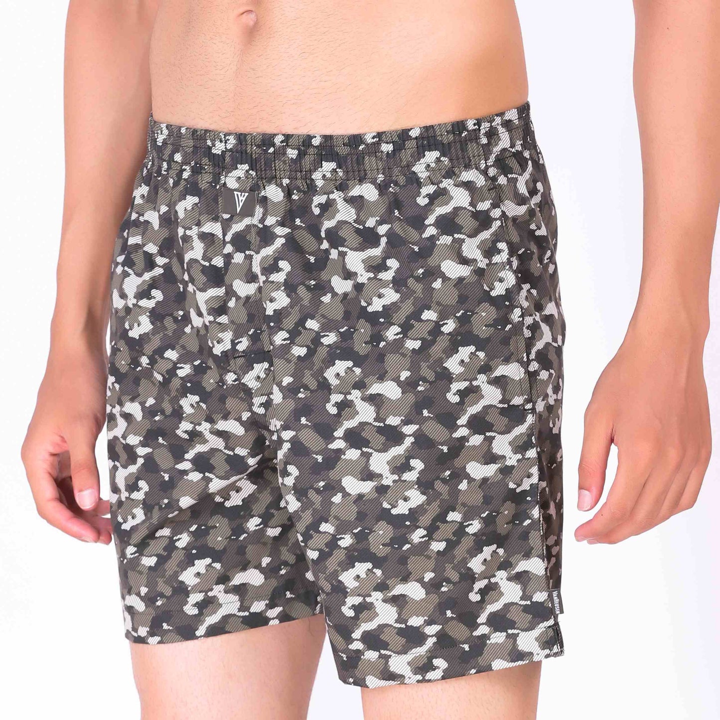 Van Heusen Cotton Printed Boxer Shorts for Men - Stilento