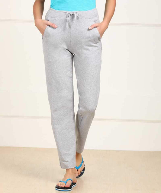 Van Heusen Grey Stretch Pajamas Pants with Pockets for Women - Stilento