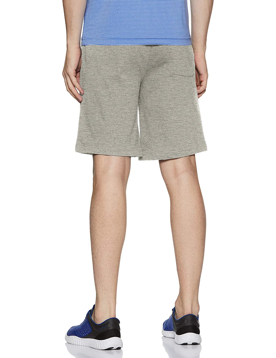 Van Heusen Men's Grey Fashion Causal Cotton Shorts
