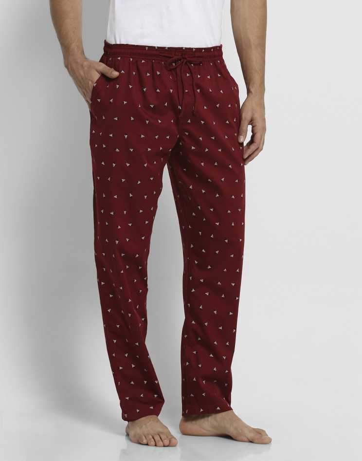 Van Heusen Men's Pyjama Bottom Maroon - Stilento