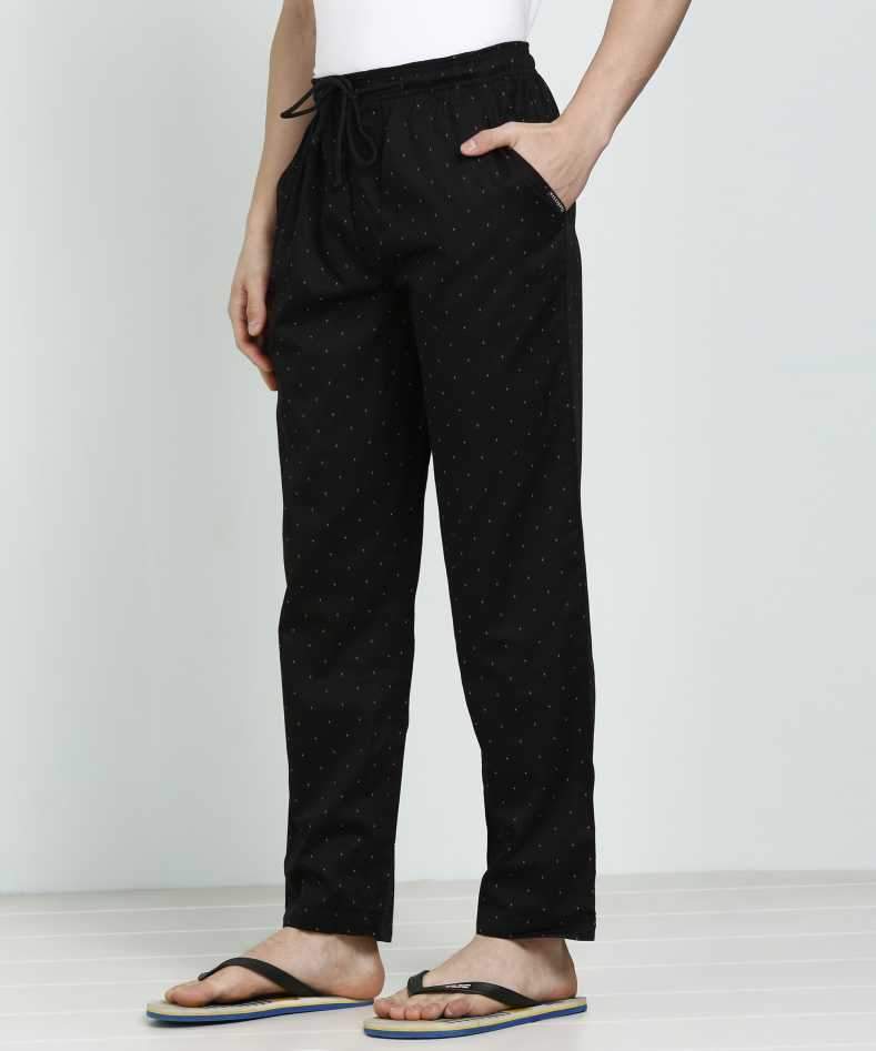 Van Heusen Men's Pyjama Bottom Track Pants Black - Stilento
