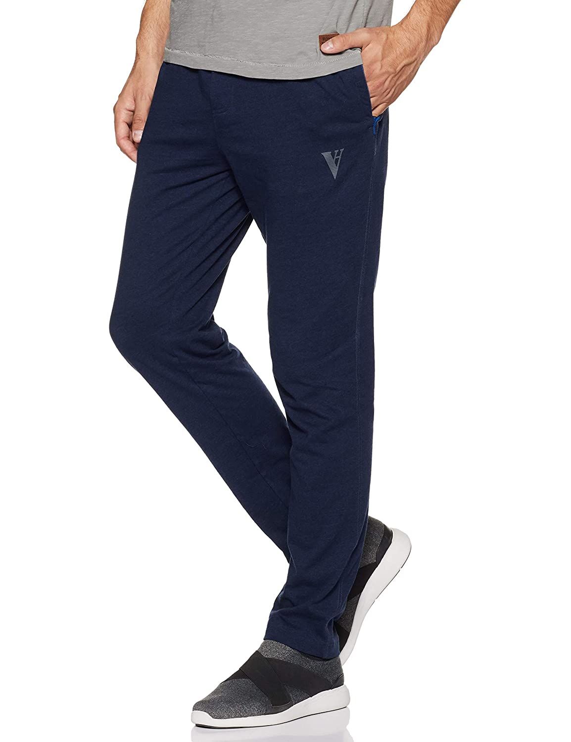 Van Heusen Slim Fit Casual Wear Men Track Pants Blue – Stilento