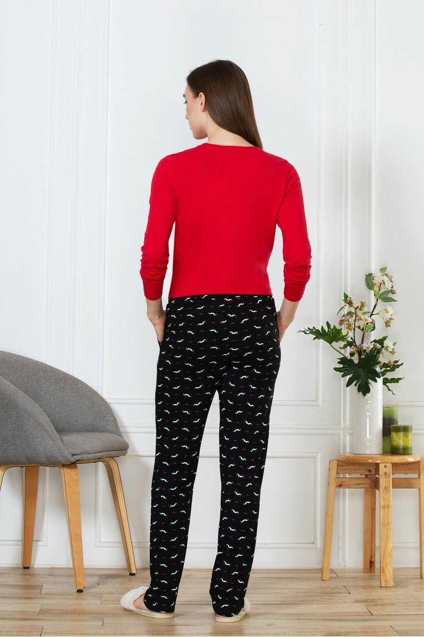Van Heusen Women's Black cotton pyjamas - Stilento