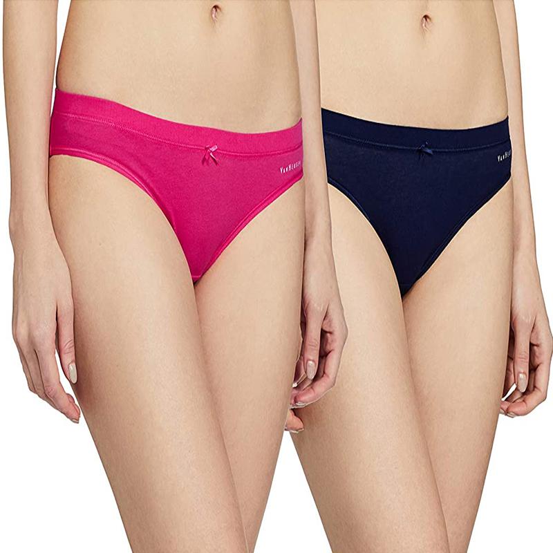 Van Heusen Women's Plain Anti-Bacterial Bikini Panties (Pack of 2) - Stilento