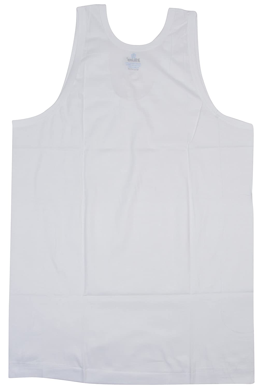 Viking Sleeveless Men's Round Neck White Vests (Pack of 5) - Stilento