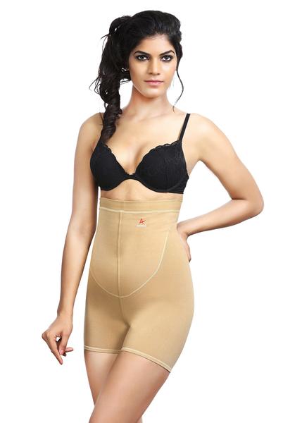 Women High Waist Tummy Shaper Beige