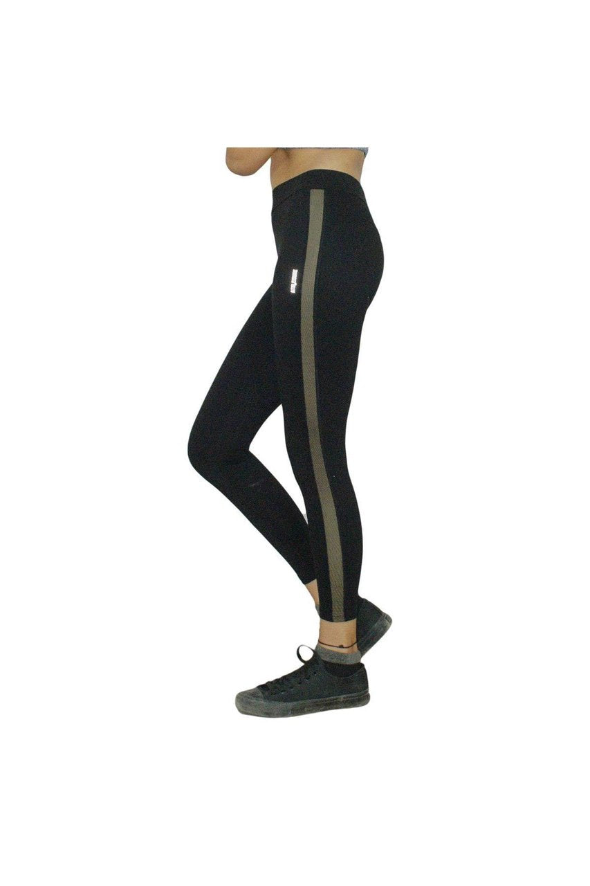 Women Lower Cotton Gym Track Pants Joggers Black - Stilento