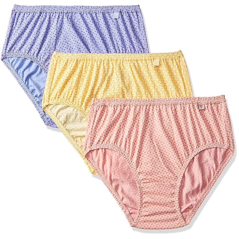 Women's Printed Anti-Bacterial Hipster Panties (Pack of 3)