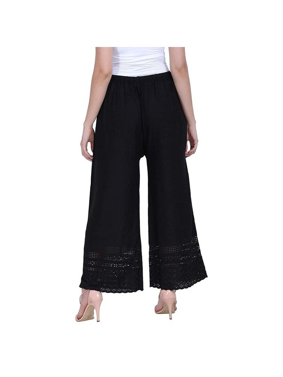 Women's Pure Rayon Palazzo Combo Set