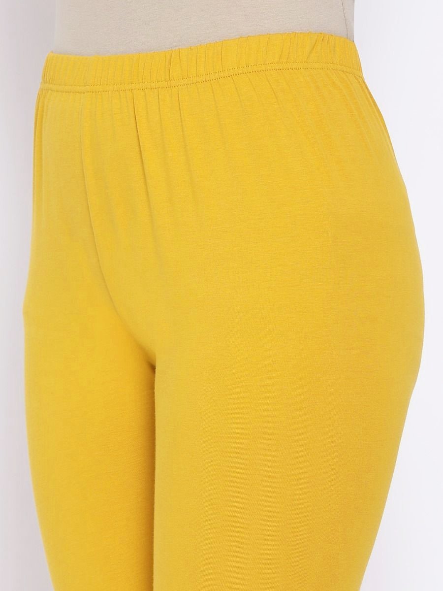 Yellow Rupa Softline Cotton Leggings for Woman