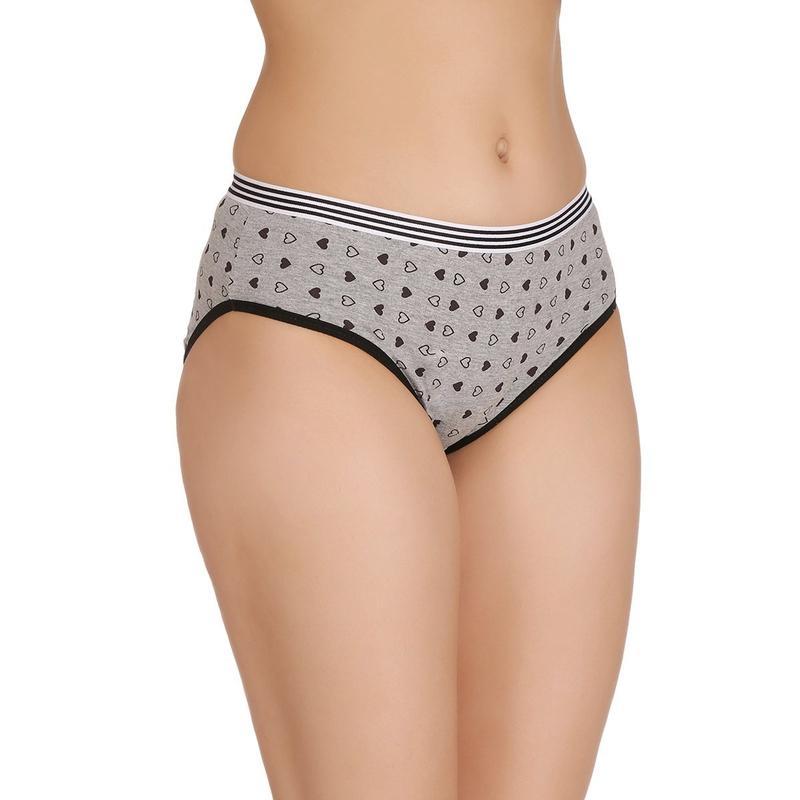 Zoom Women's Cotton Brief Hipster Panty (Pack of 3) - Stilento